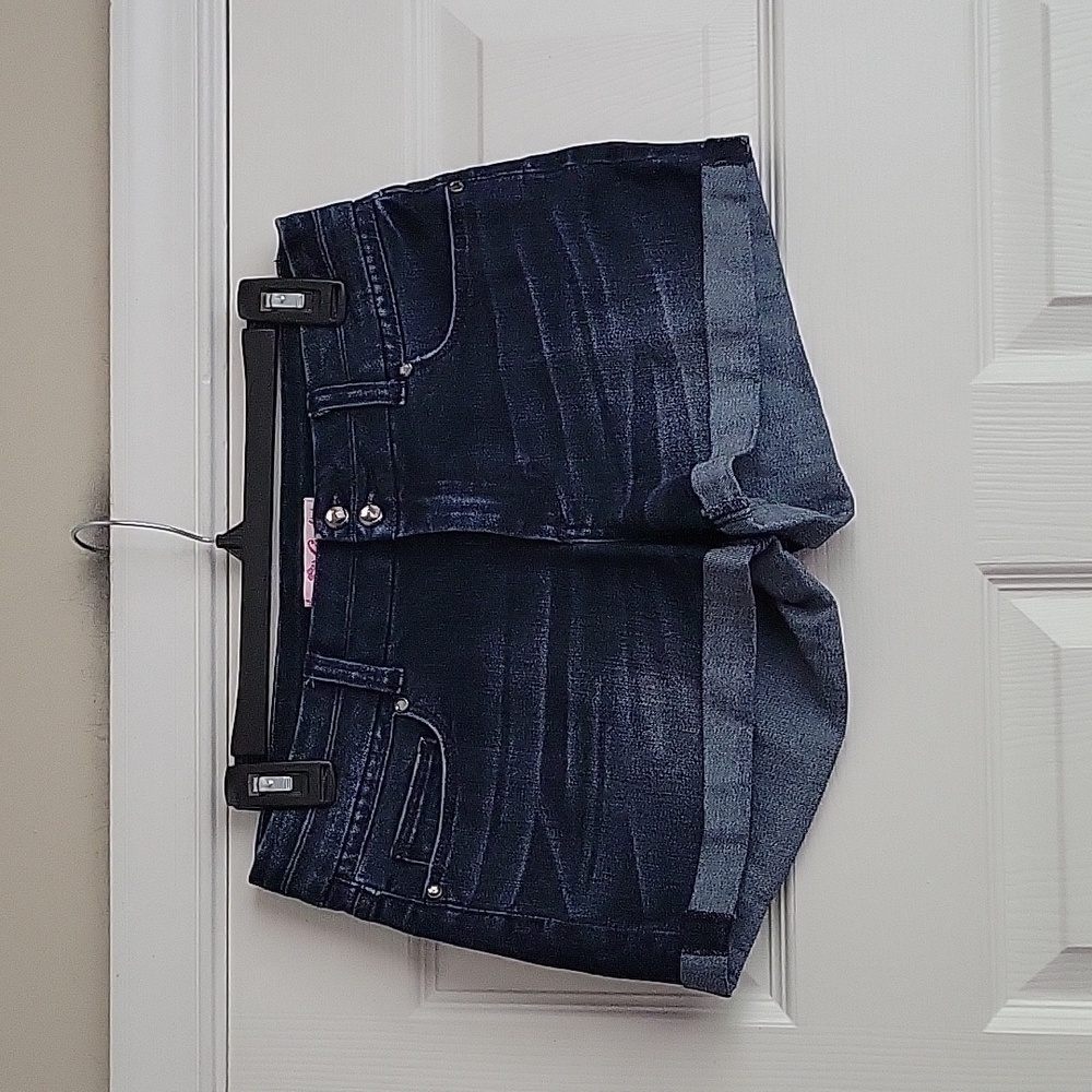 Candie's Women's Cuffed Denim Shorts